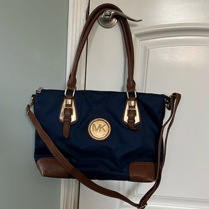 Navy Blue Michael Kors Bag